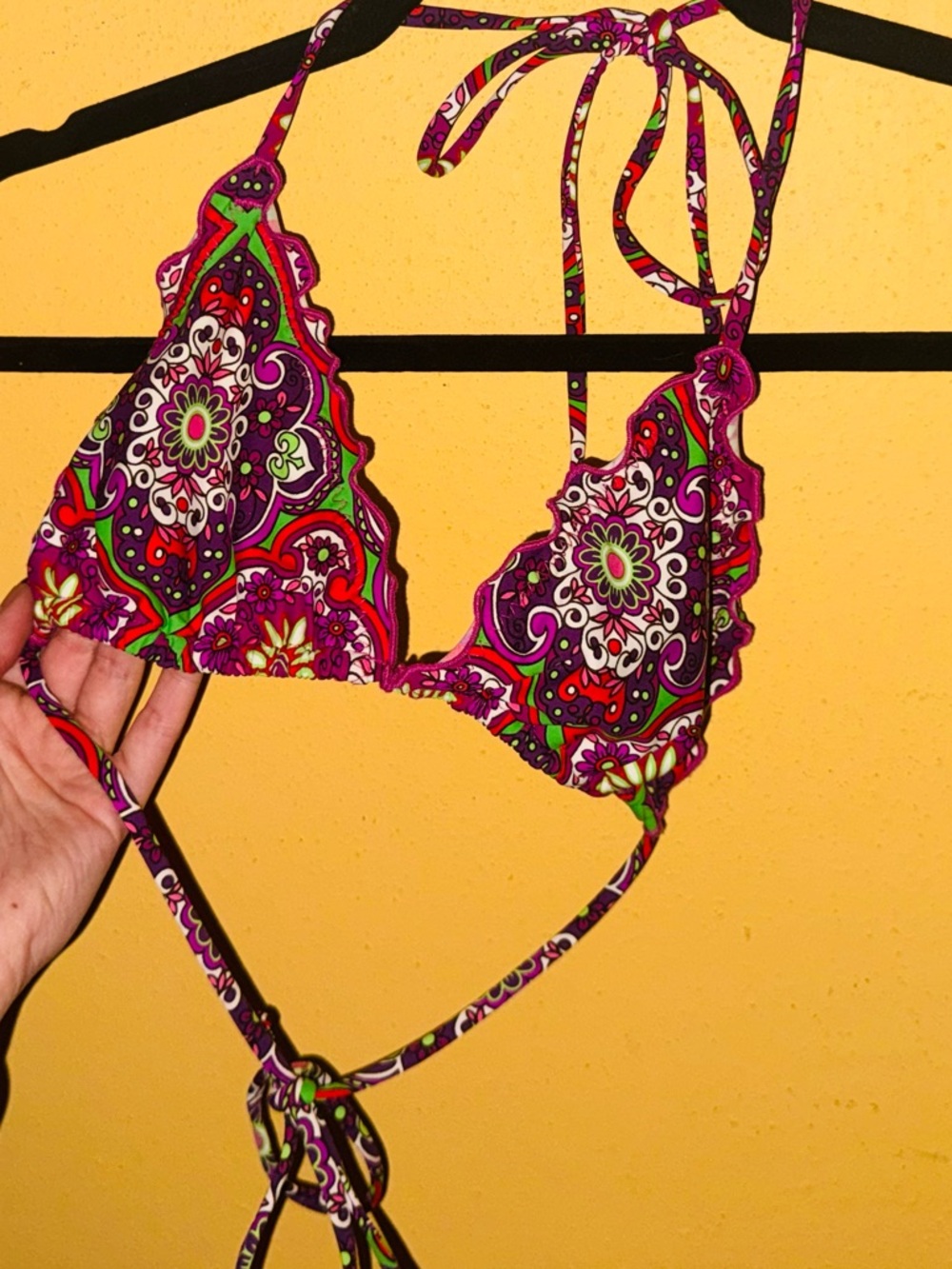 👑 SEXY RETRO SIZE SMALL BIKINI TOP